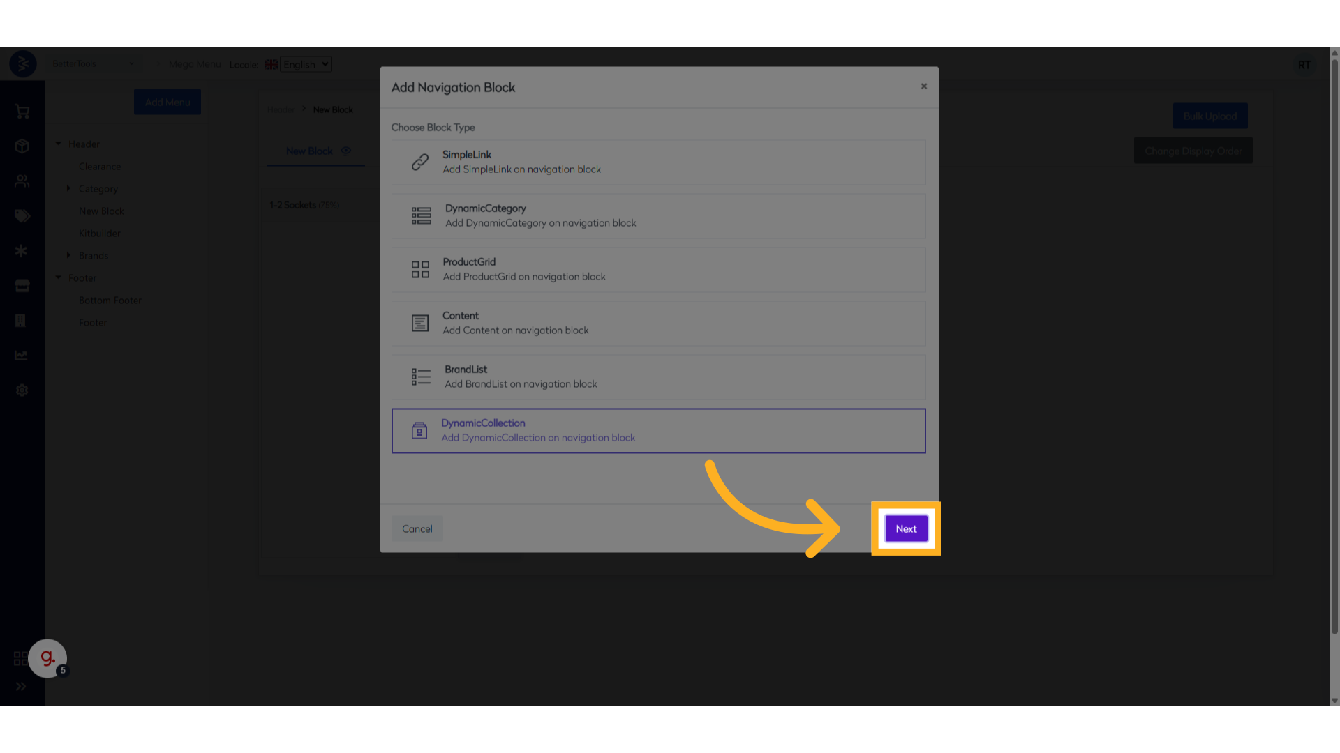 Dynamic Collection Selection